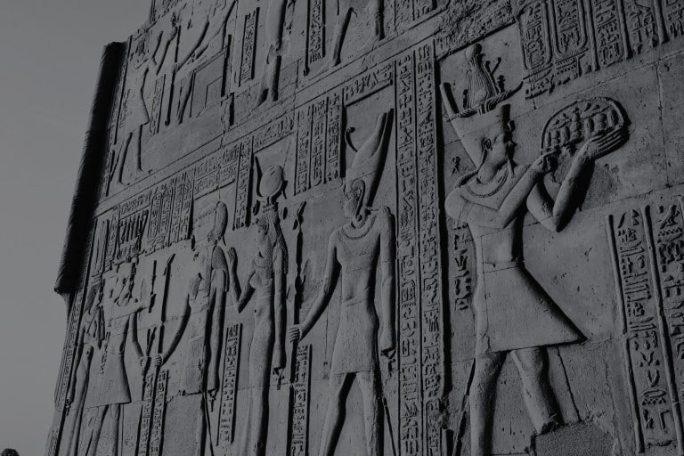 Façade égyptienne